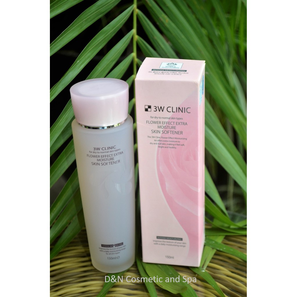 Nước hoa hồng dưỡng da săn chắc chống lão hóa collagen 3W CLINIC - Hàng chính hãng