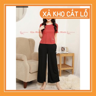 [SALE CỰC SỐC] Bộ Đũi Lụa Dài Cao Cấp CARDINA
