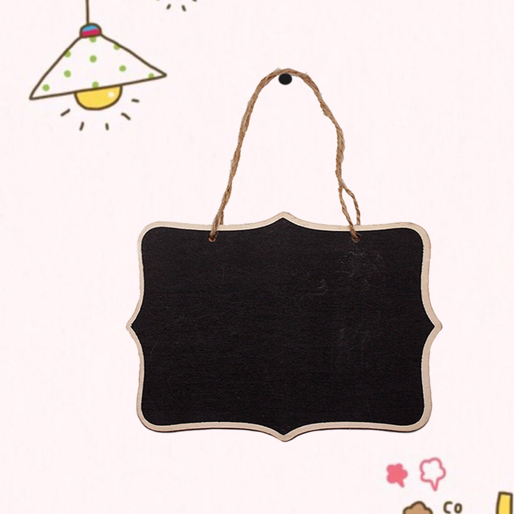 Bảng Đen Viết Phấn Mini Trang Trí Quán Cà Phê Tiện Dụng