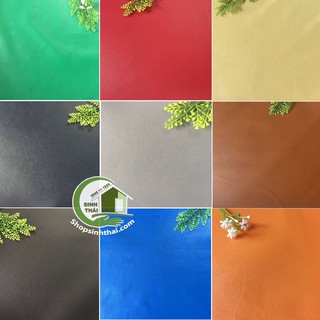 Phông nền chụp hình ảnh bằng vải giả da PVC - vải da may túi, làm dép, bọc ghế sofa [1m x khổ 1,4m] - chọn màu