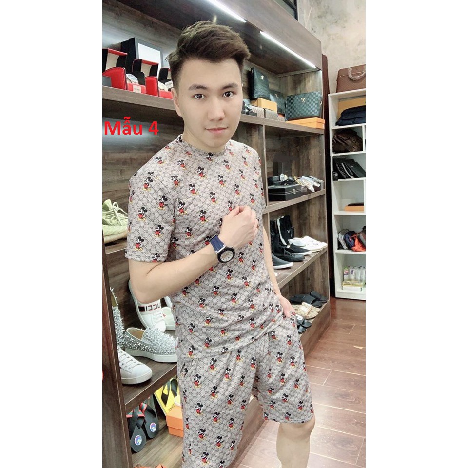 Bộ Đồ Mặc Nhà Mùa Hè Cotton, Bộ Quần Áo Phông Nam Cực Đẹp Cực Mát | BigBuy360 - bigbuy360.vn