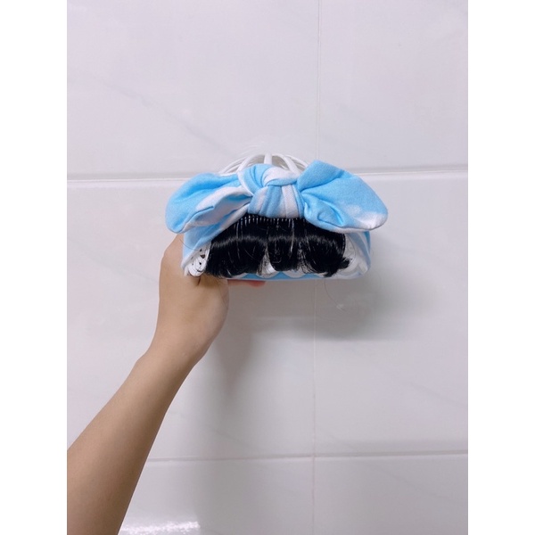 Băng đô tóc giả mái ngố cho bé