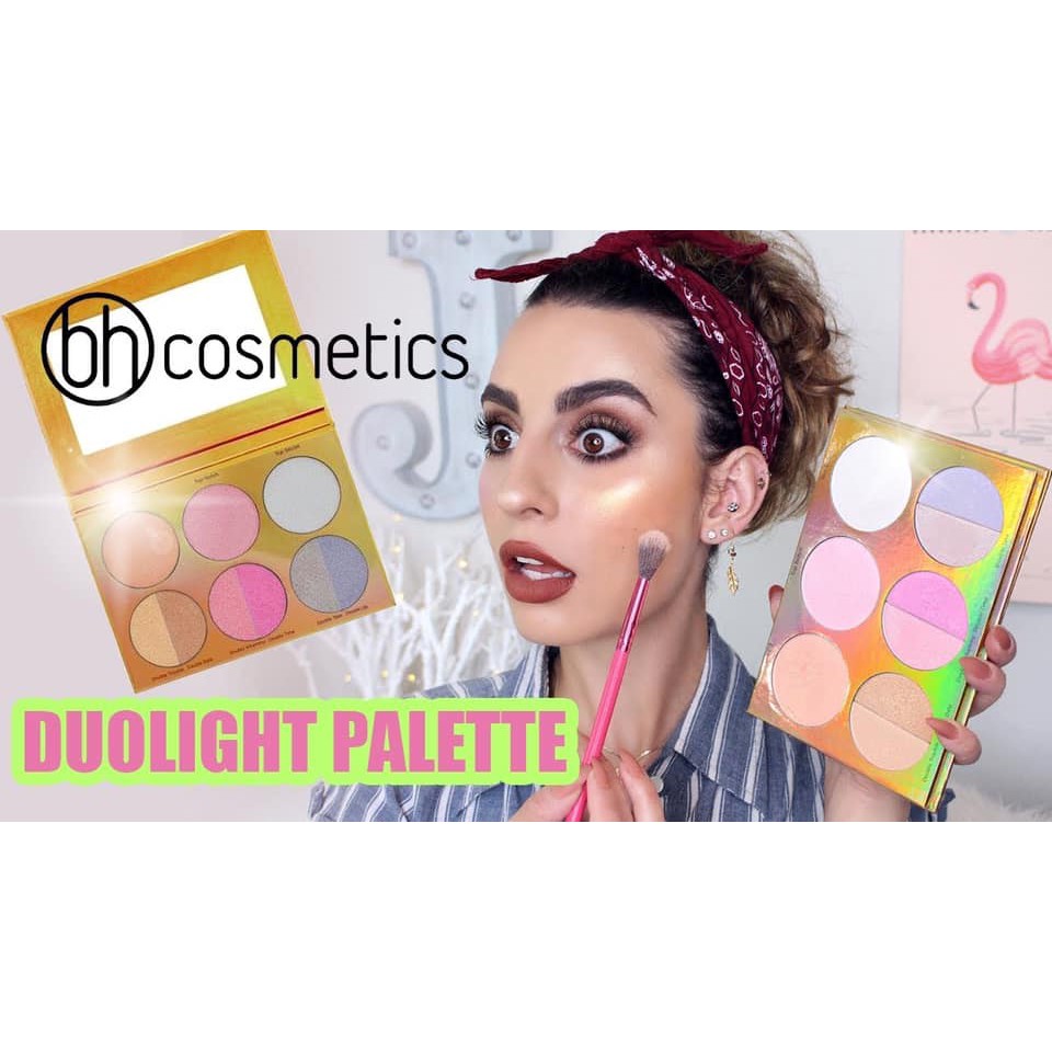 PHẤN BẮT SÁNG BH COSMETICS DUOLIGHT 9 COLOR PALETTE NHẬP KHẨU CHÍNH HÃNG - 4280