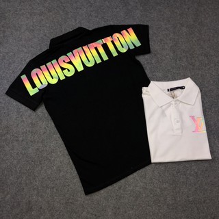 Polo lv phản quang new hot 2021 cực đẹp - Áo thun nam nữ - Áo thun cổ bẻ