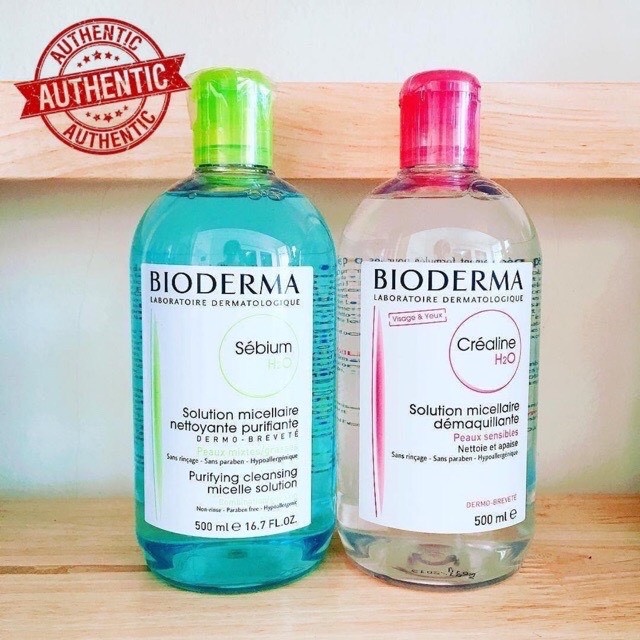 ✅ Nước Tẩy Trang BIODERMA 500ml Cho Da Dầu Mụn, Da Nhạy Cảm