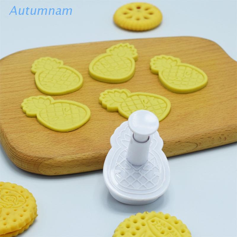 Khuôn Nhựa Tạo Hình Quả Dứa 3D Trang Trí Bánh Tiện Dụng