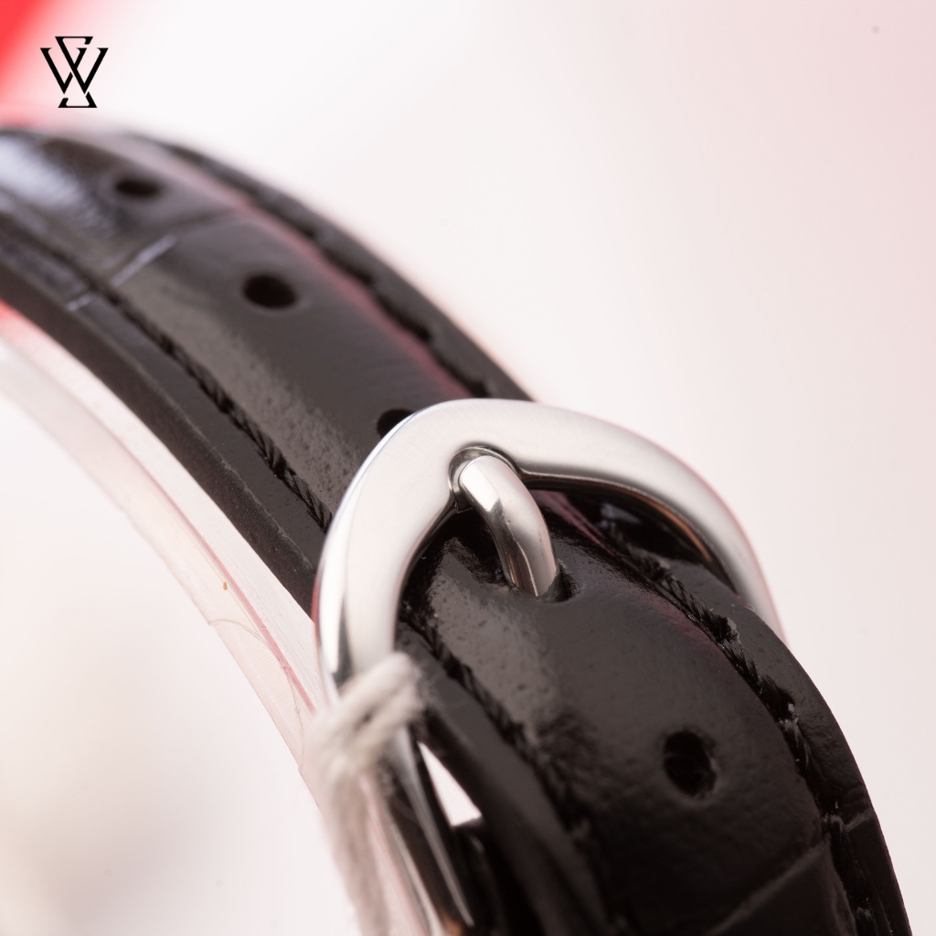 Đồng Hồ Quartz Nữ Casio WATCHSTORE LTP-V007L-7E1UDF Thiết Kế Mặt Kính Khoáng Chữ Nhật 22mm, Dây Da Đen Và Vỏ Mạ Crom