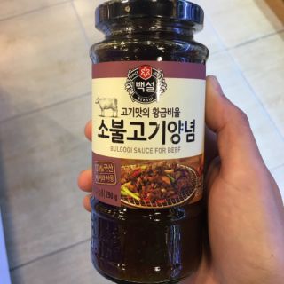 [Hàng có sẵn] SỐT ƯỚP THỊT BÒ HÀN QUỐC BEKSUL 290G