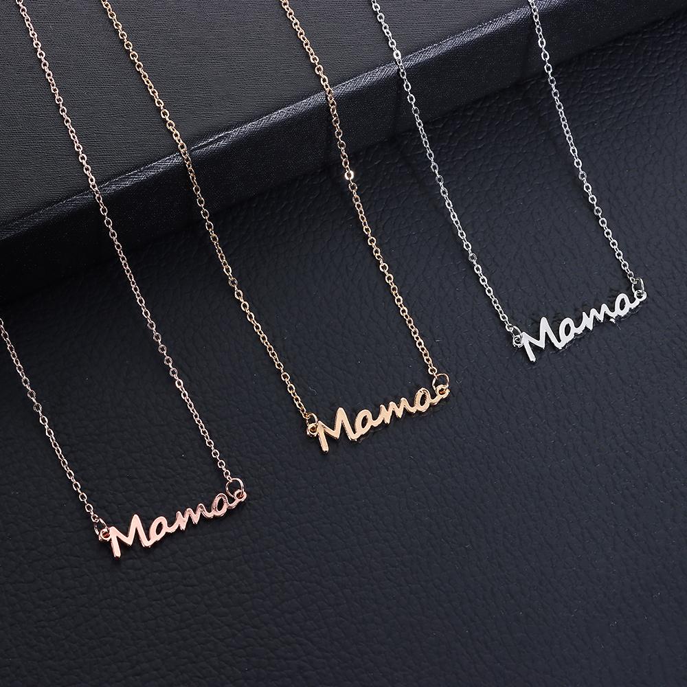CACTU Vòng cổ Mặt Chữ Mother 'S Day