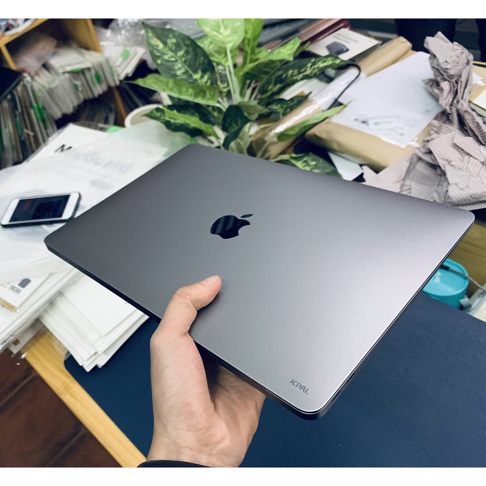 Bộ Dán Macbook chĩnh hãng JCPAL 5in1 Grey - 12,13,15.16 New Pro (2016 - 2020)