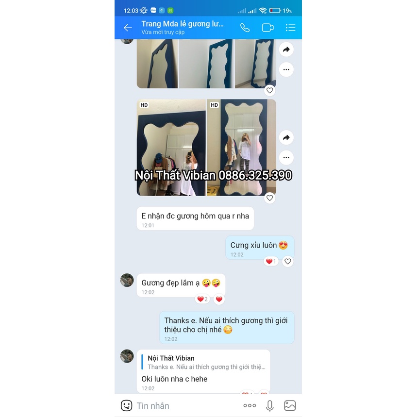 GƯƠNG LƯỢN SÓNG pastel size 160X60 GƯƠNG NỊNH