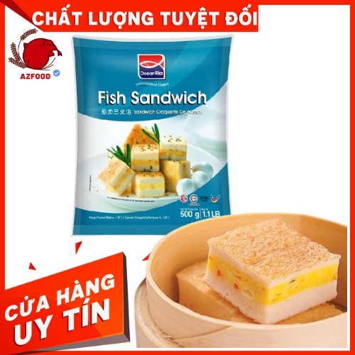 Sanwich Cá Hồi Malaysia - AZFOOD