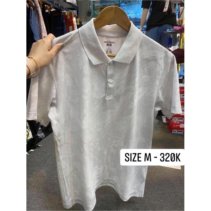 [Mã SKAMAP6 giảm 8% TỐI ĐA 50K đơn250K] áo Polo Uniqlo xách tay chính hãng | BigBuy360 - bigbuy360.vn