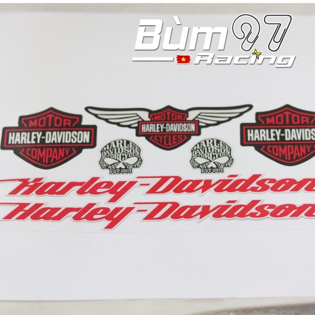Vỉ tem Haleydavidsion Phản quang
