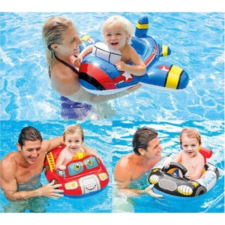 Phao Bơi Xỏ Chân Hình Ô Tô, Máy Bay, Du Thuyền Cho Bé