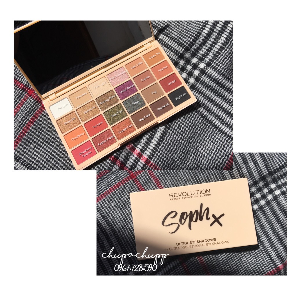 Bảng mắt Soph X Makeup Revolution