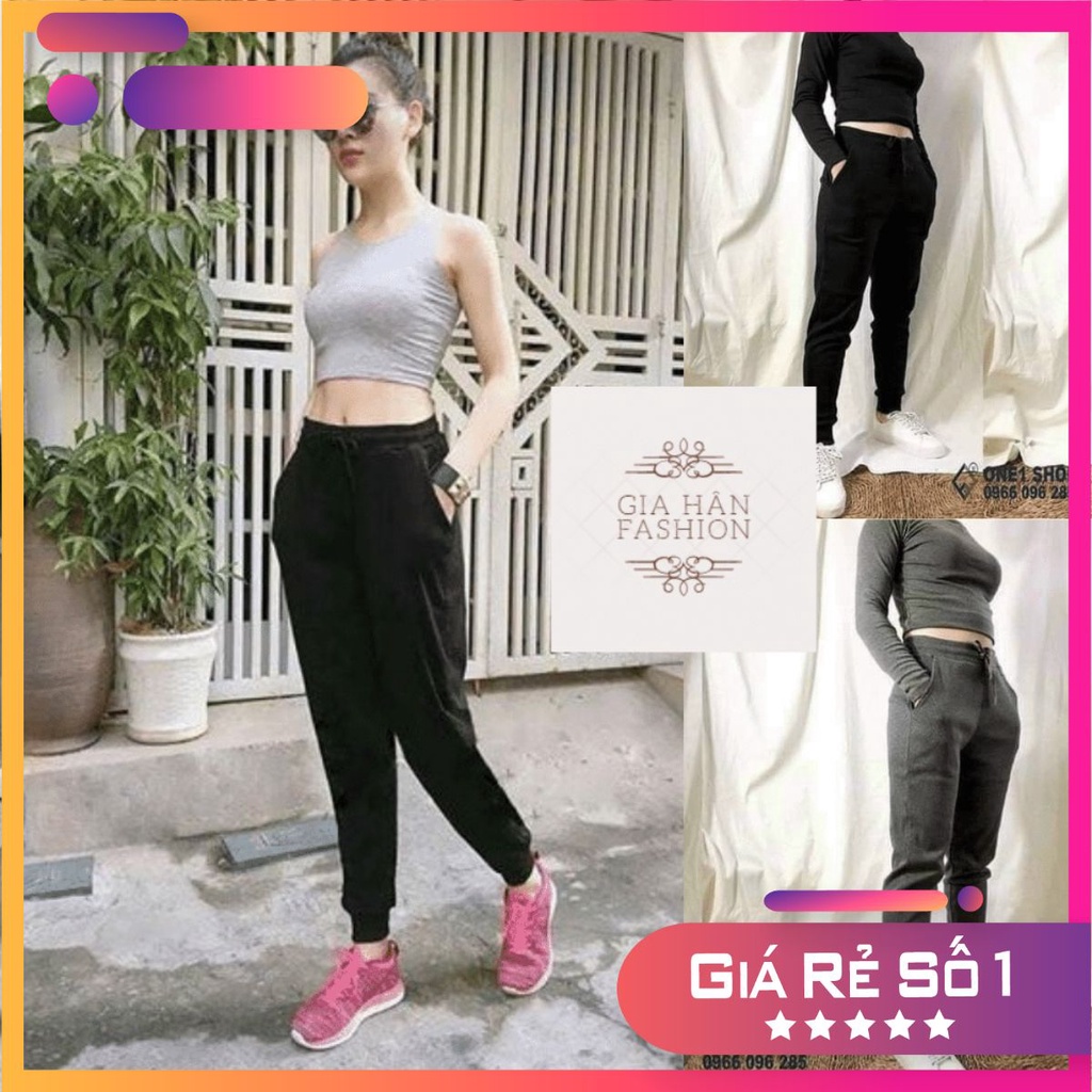 Mã 047 Quần Jogger Len Tăm Bo Ống - BIGSIZE 75KG