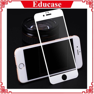 Cường lực iphone 6/6s/6plus/6splus/7/7s/8/7plus/8plus/7splus full màn hình,tặng kèm mỗi kính một bộ giấy lau educase