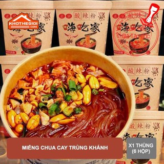 Miến trùng khánh chua cay loại 1 ngon x1 thùng (6 hộp)