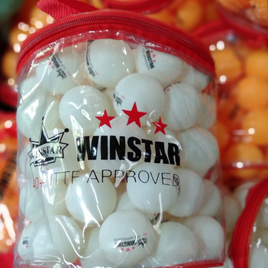 Quả bóng bàn 40 + chính hãng (túi 60 quả)