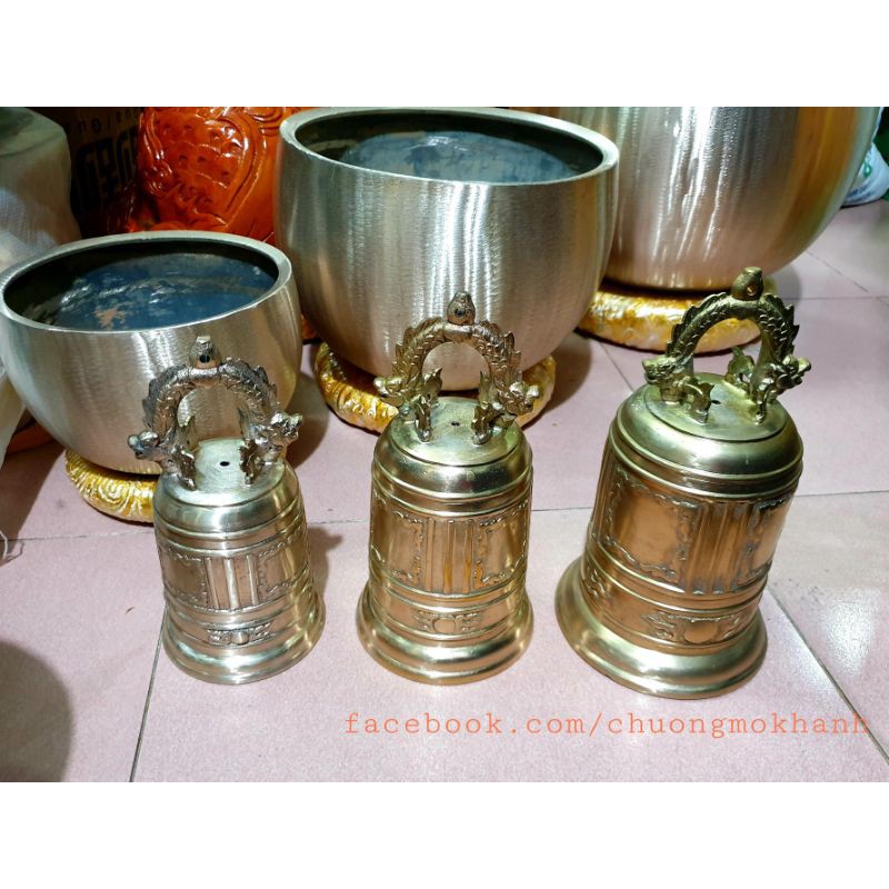 Chuông treo, đại hồng chung đồng Huế nguyên phôi tiếng ngân vang