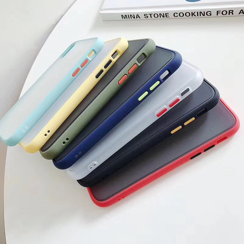 ốp lưng mờ Realme C1 C2 C3 C3i 5 5i 5s 6i 6 6 Pro 7 7i C11 C12 C15 Vỏ điện thoại Vỏ mặt sau | BigBuy360 - bigbuy360.vn