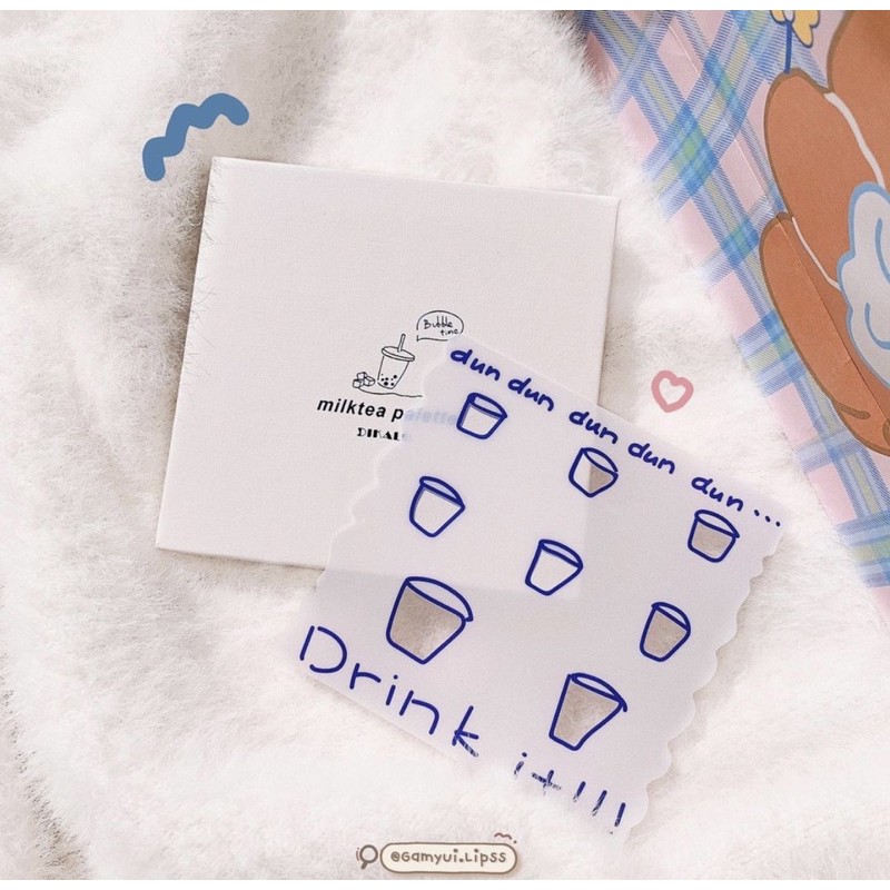 Bảng trang điểm Dikalu Trà Sữa Bubble Time Gồm Phấn Mắt + Phấn Má + Hilight | BigBuy360 - bigbuy360.vn