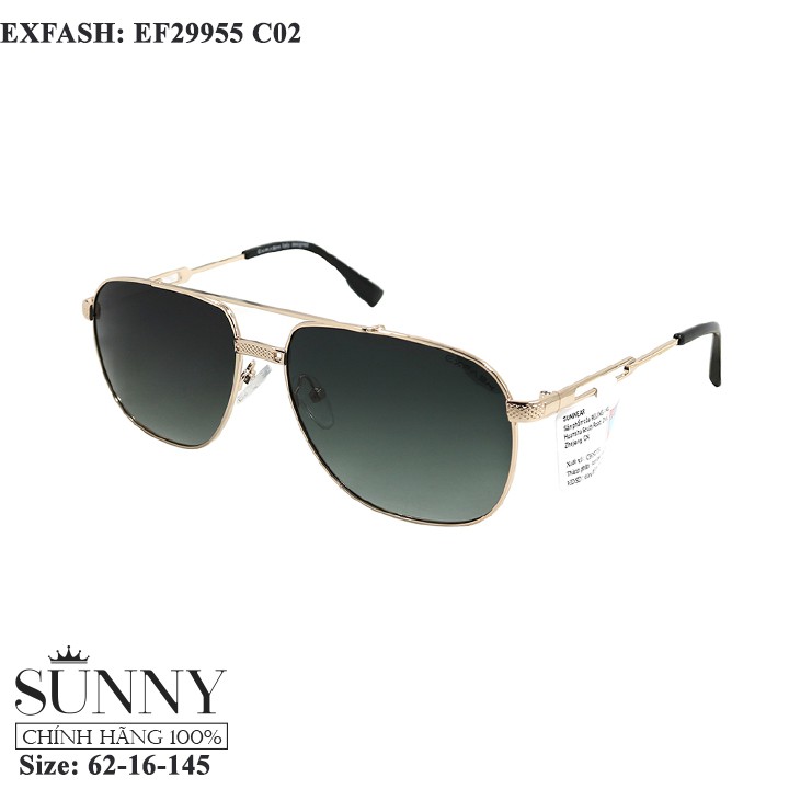 EF29955 - kính mát thời trang nam nữ Exfash chính hãng, bảo hành toàn quốc, thiết kế dễ đeo bảo vệ mắt