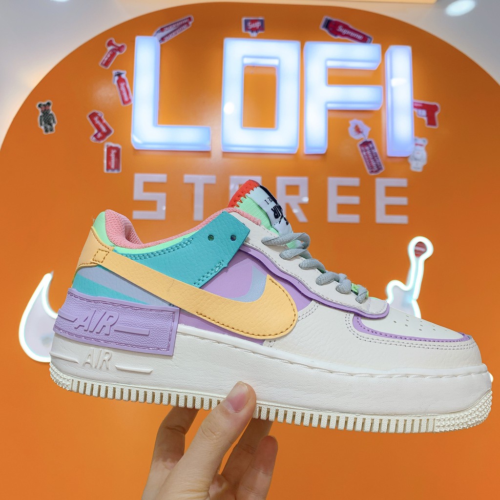 Giày Sneaker AF1 Shadow 7 màu [ẢNH THẬT] Giày Thể Thao Nam Nữ Hot Trend