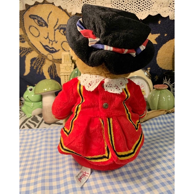 Gấu bông teddy bear vintage hoàng gia anh harrods - thú nhồi bông đồ chơi dễ thương phong cách Âu châu