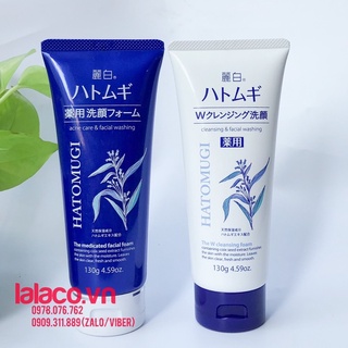 Sữa rửa mặt ý dĩ Hatomugi Naturie Nhật Bản