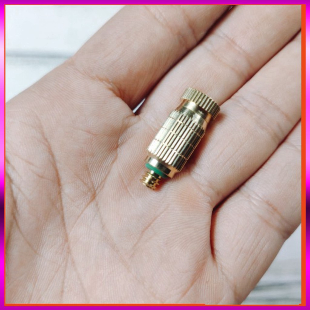 [GIÁ TỐT] 5 Đầu Béc Phun Sương Bằng Chất Liệu Đồng Thau