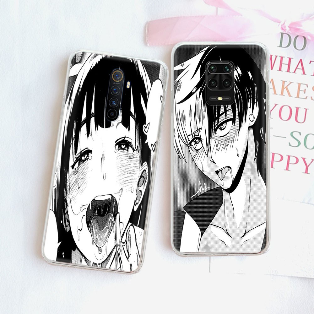 Ốp Điện Thoại Trong Suốt Hình Anime Ty189 Ahegao Cho Samsung Galaxy J2 Pro J4 Core J6 Plus Prime