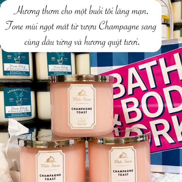 Nến thơm 3 Bấc Bath Body Work 411 g