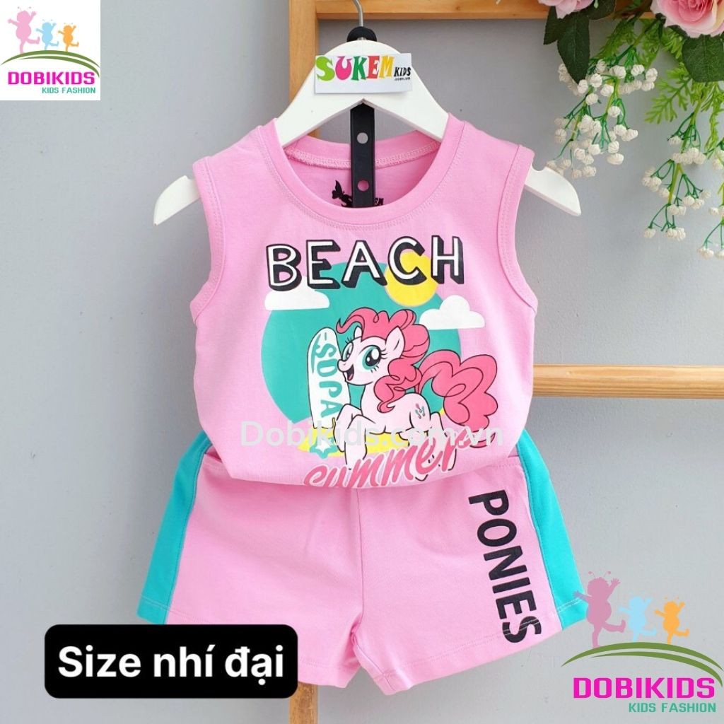 [ Hàng shop sale ] Bộ bé gái thun cotton SG loại 1 chuẩn form vải siêu mềm mịn xinh xắn cho bé 9-35kg