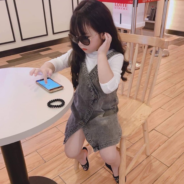 Set yếm bò bé gái