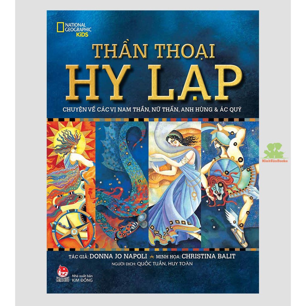 Sách – Thần Thoại Hy Lạp - Chuyện về các vị nam thần, nữ thần, anh hùng & ác quỷ