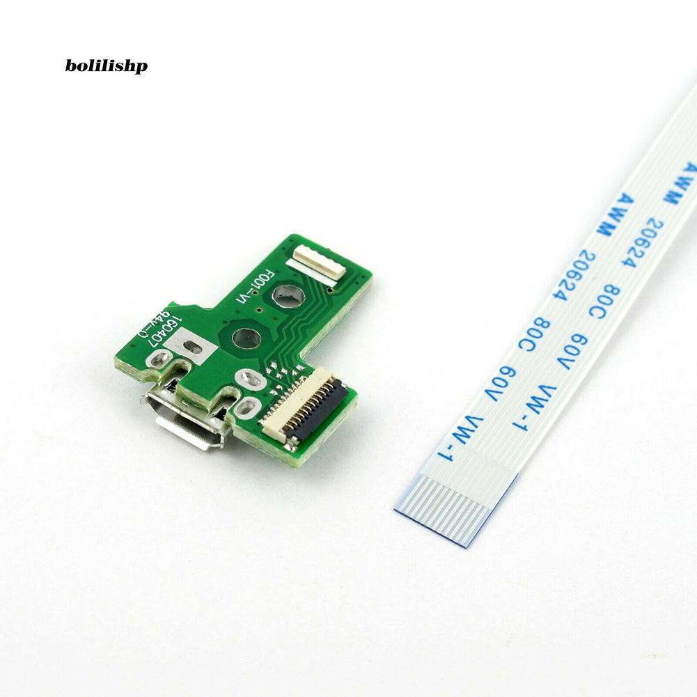Mạch Cổng Sạc USB 12Pin Cho Tay Cầm Điều Khiển Sony PS4 JDS-030 JDS-040 JDS-055