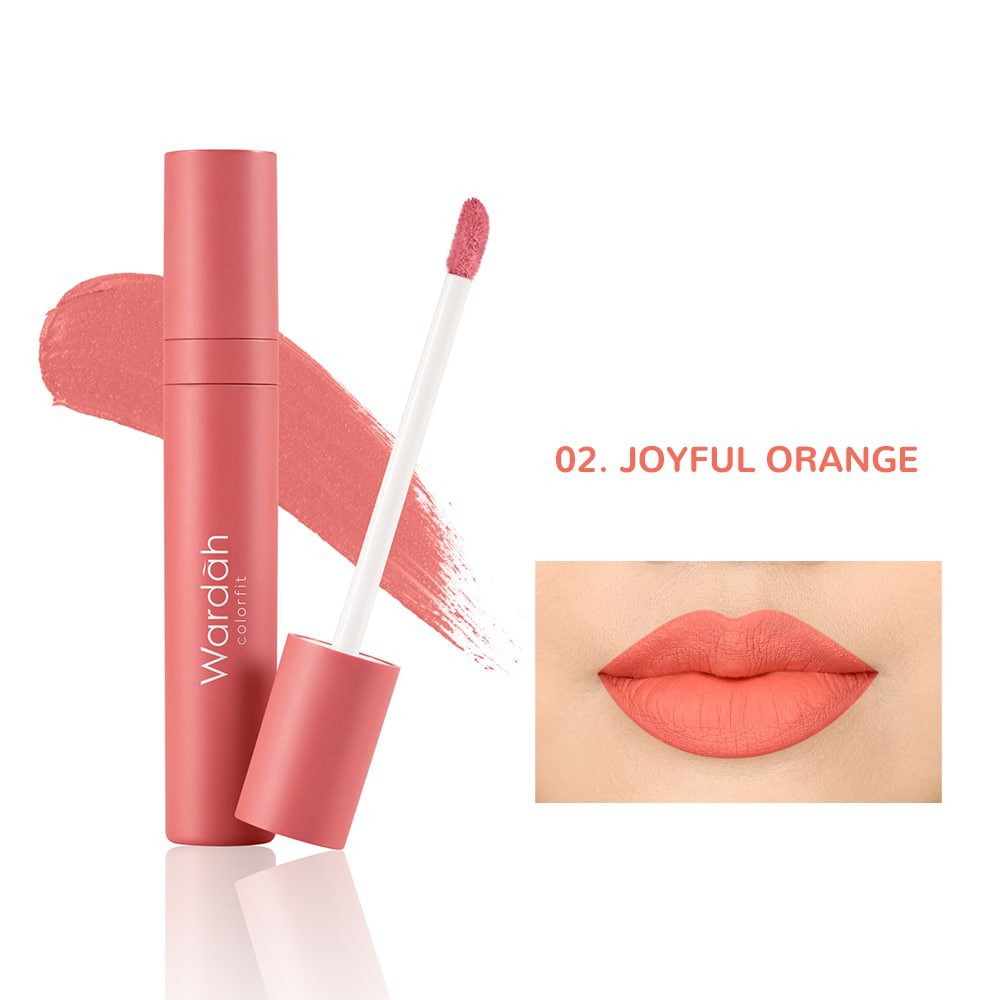 (Hàng Mới Về) Son Lì Wardah Colorfit Chất Son Mịn Như Nhung | BigBuy360 - bigbuy360.vn