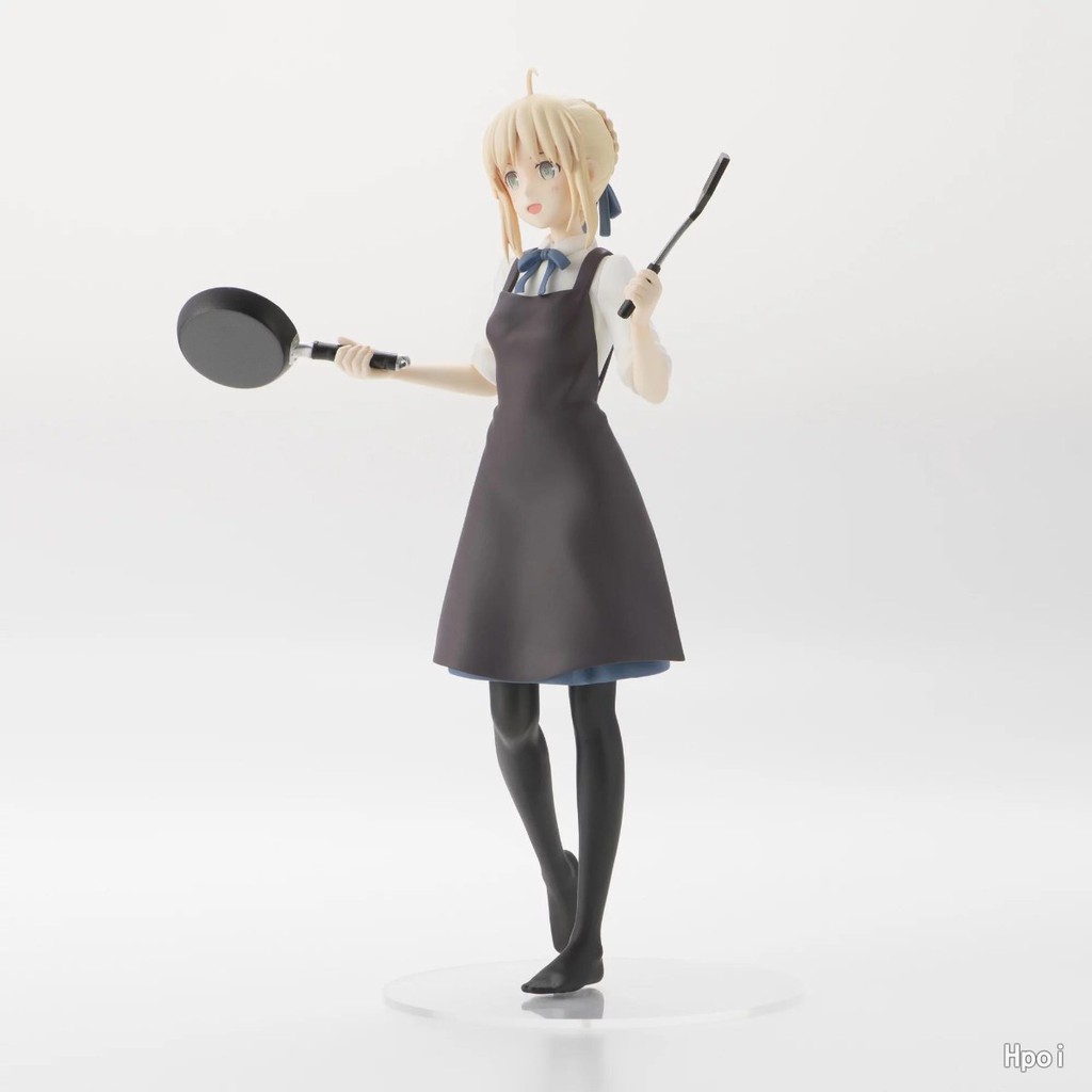 [Chính Hãng] Mô Hình Nhân Vật Saber - Emiya-san Chi No Kyou No Gohan - Saber - PM Figure (SEGA)