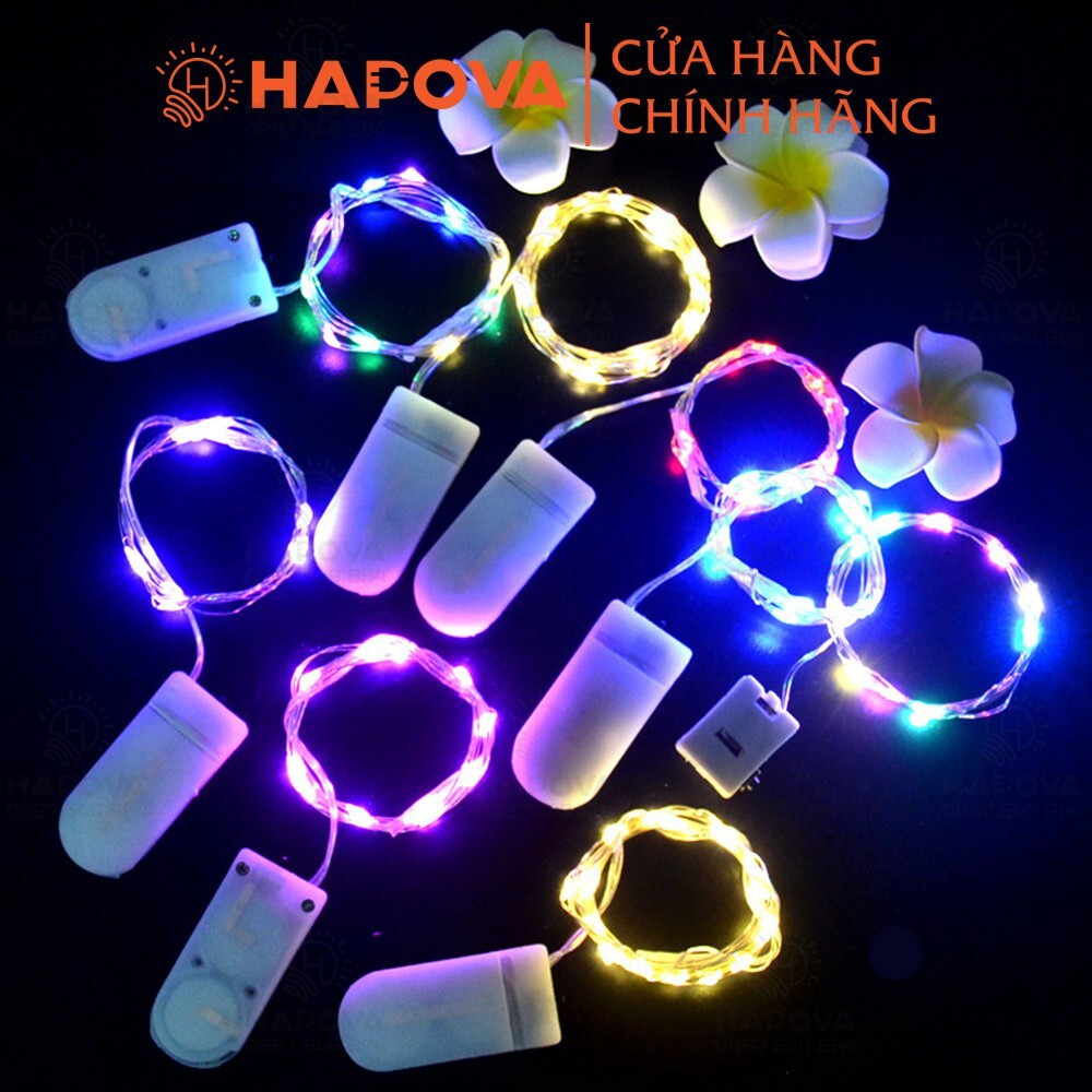Đèn LED trang trí, Đèn LED dây phòng ngủ HAPOVA EUDORA 2001 chạy bằng pin có sẵn
