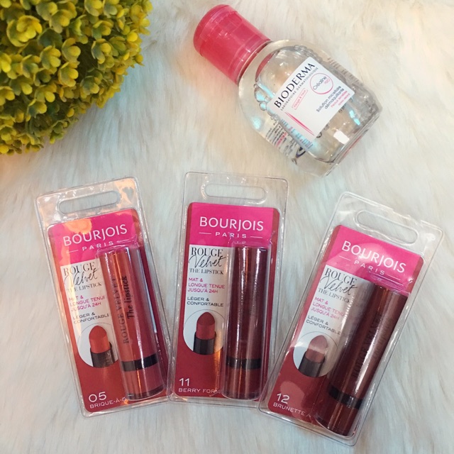 Thanh lý (chuẩn nội địa Pháp) Son thỏi bourjois vỉ