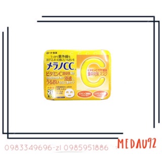 Mặt nạ dưỡng trắng Melano CC