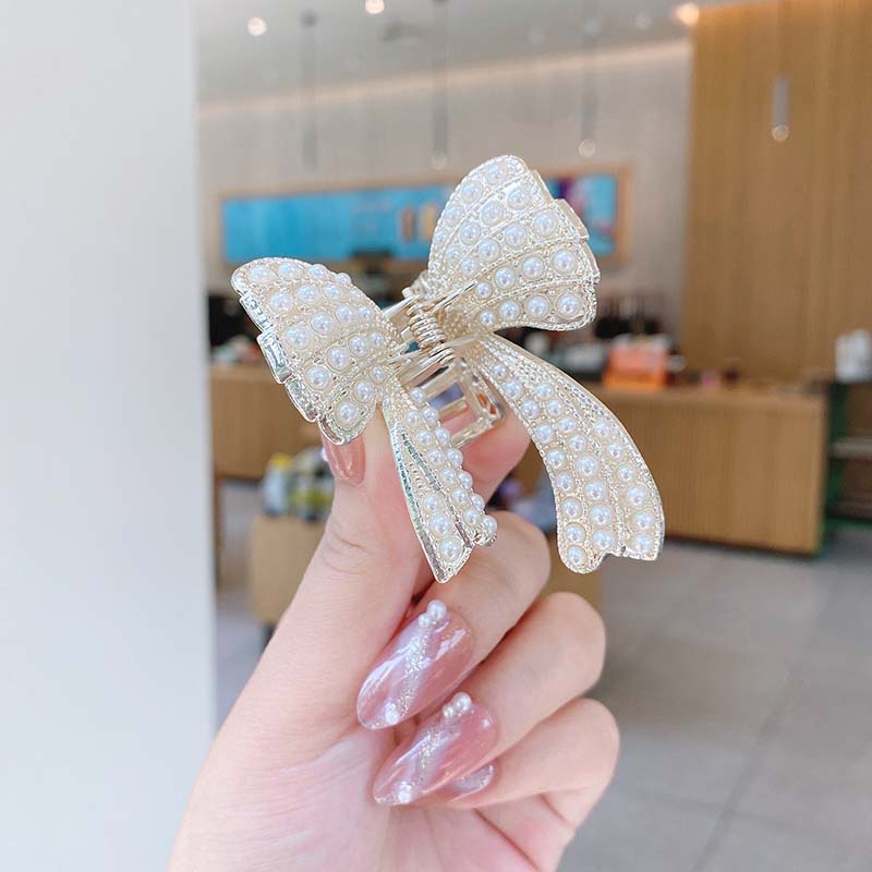 Kẹp Tóc Đính Ngọc Trai Thời Trang Hàn Quốc