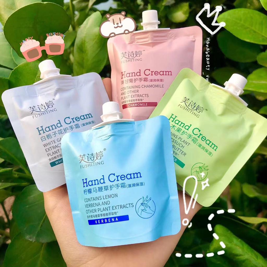 Kem Dưỡng Da Tay FUSHITING Hand Cream Trắng Da Giảm Nhăn Chống Lão Hóa Nội Địa Trung
