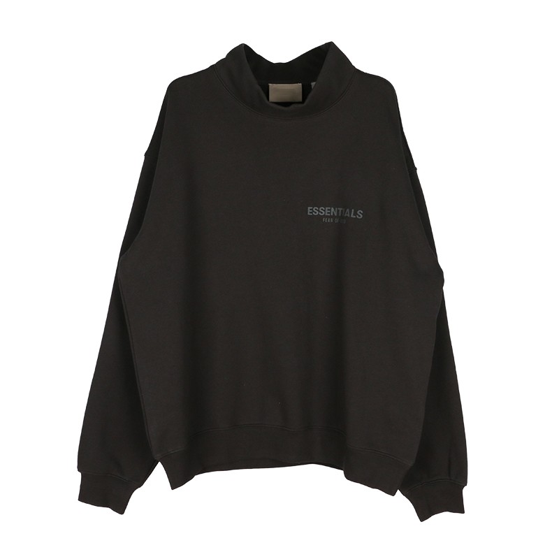 ⚡️[CHỈ 1 NGÀY] - Áo sweater mocneck FOG ESSENTIALS Black ss20 cao cấp full tag túi, áo sweater FOG | BigBuy360 - bigbuy360.vn