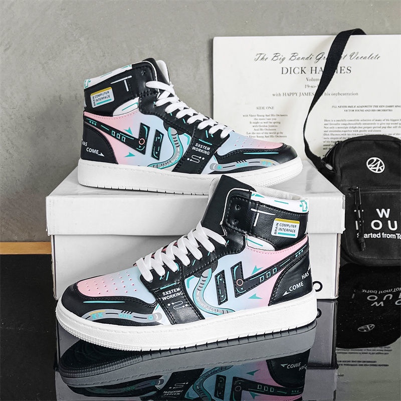 Giày Thể Thao Pixel Air Force Thời Trang Cho Nam 1 Giày Thể Thao Nam Cổ Cao Thời Trang Trẻ Trung