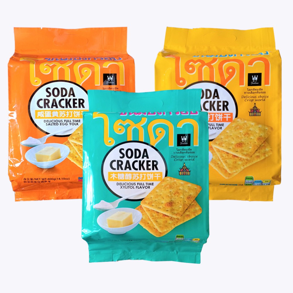 Bánh Quy Mặn Soda Cracker 400g