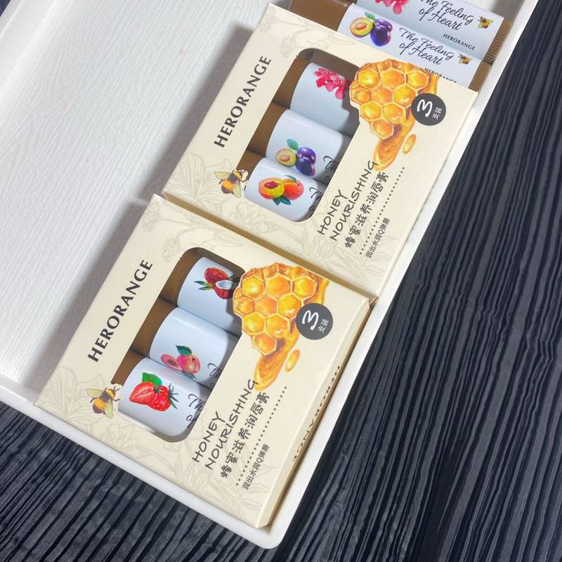 [Hàng mới về] 3 Son dưỡng môi HERORANGE dưỡng ẩm lâu trôi thay đổi màu sắc theo nhiệt độ độc đáo