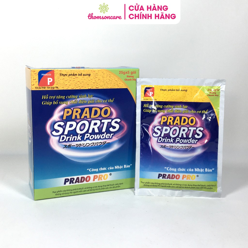 Gói bù nước sau khi chơi thể thao - Fine Sports Drink - công nghệ Nhật Bản - Hộp 5 gói | Thế Giới Skin Care